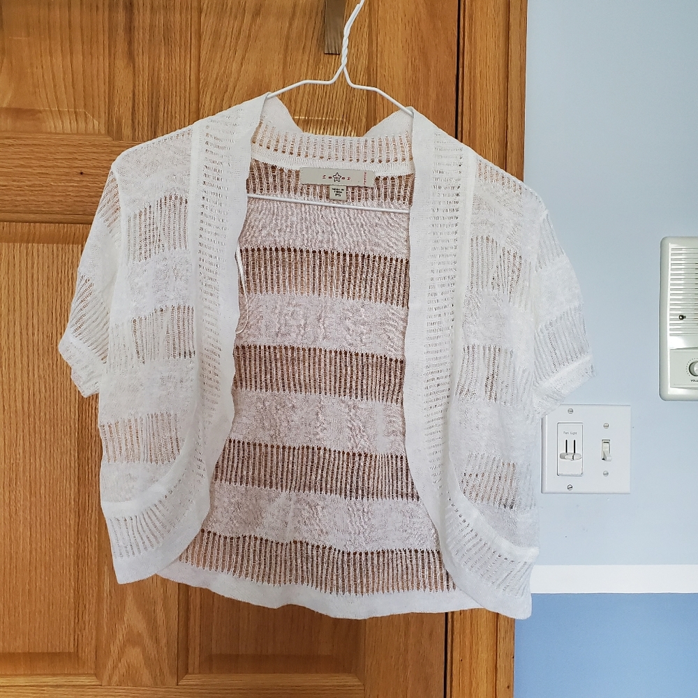 Fever White Shrug Cover-up